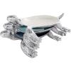 imageDeco 79 Aluminum Metal Turtle Handmade Serving Bowl  set of 3 8quot x 6quot x 2quot Multi ColoredMulti Colored