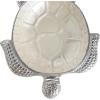 imageDeco 79 Aluminum Metal Turtle Handmade Serving Bowl  set of 3 8quot x 6quot x 2quot Multi ColoredWhite