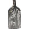 imageDeco 79 Ceramic Decorative Vase Faux Marble Centerpiece Vases set of 3 Flower Vases for Home Decoration 6quot x 3quot x 13quot Gray