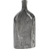 imageDeco 79 Ceramic Decorative Vase Faux Marble Centerpiece Vases set of 3 Flower Vases for Home Decoration 6quot x 3quot x 13quot Gray