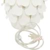 imageDeco 79 Ceramic Room Table Lamp Layered Petal Accent Lamp Lamp 15quot x 15quot x 28quot WhiteWhite