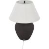 imageDeco 79 Ceramic Room Table Lamp Ombre Accent Lamp with Drum Shade Lamp 15quot x 15quot x 23quot BlackBlack