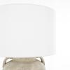 imageDeco 79 Ceramic Room Table Lamp Ombre Accent Lamp with Drum Shade Lamp 15quot x 15quot x 23quot BlackCream