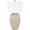 imageDeco 79 Ceramic Room Table Lamp Ombre Accent Lamp with Drum Shade Lamp 15quot x 15quot x 23quot BlackCream