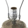 imageDeco 79 Ceramic Room Table Lamp Ombre Accent Lamp with Drum Shade Lamp 15quot x 15quot x 23quot BlackLight Brown