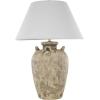 imageDeco 79 Ceramic Room Table Lamp Ombre Accent Lamp with Drum Shade Lamp 15quot x 15quot x 23quot BlackLight Brown