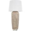 imageDeco 79 Ceramic Room Table Lamp Ombre Accent Lamp with Drum Shade Lamp 15quot x 15quot x 23quot BlackLight Brown