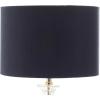 imageDeco 79 Crystal Room Table Lamp Accent Lamp with Gold Accents Lamp 14quot x 14quot x 24quot Black