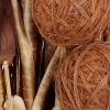 imageDeco 79 Dried Plant Foliage Home Decor Natural Foliage Natural Dried Foliage set of 2 Foliage for Decoration 15quot x 15quot x 46quot Brown