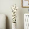 imageDeco 79 Dried Plant Palm Leaf Handmade Home Decor Natural Foliage Tall Floral Bouquet Natural Dried Foliage with Branches Foliage for Decoration 8quot x 3quot x 39quot GrayGrey