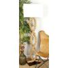 imageDeco 79 Jute Rope Room Floor Lamp Rope Standing Tall Lamp with Linen Shade Tall Lamp 20quot x 9quot x 63quot Brown