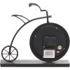 imageDeco 79 Metal Decorative Clock Bike Mantel Clock Tabletop Clock 13quot x 3quot x 12quot BrownBrown