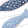 imageDeco 79 Metal Fish Home Wall Decor Indoor Outdoor Wall Sculpture Wall Art 27quot x 1quot x 22quot BlueBlue