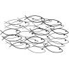 imageDeco 79 Metal Fish Home Wall Decor Indoor Outdoor Wall Sculpture Wall Art 27quot x 1quot x 22quot BlueDark Gray