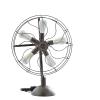 imageDeco 79 Metal Room Accent Lamp Vintage Fan Shape 5 Light Table Lamp Lamp 19quot x 8quot x 24quot Bronze
