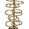 imageDeco 79 Metal Room Table Lamp Gold Stacked Ring Accent Lamp with Drum Shade Lamp 15quot x 15quot x 30quot Gold