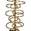 imageDeco 79 Metal Room Table Lamp Gold Stacked Ring Accent Lamp with Drum Shade Lamp 15quot x 15quot x 30quot Gold