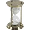 imageDeco 79 Metal Timer Hourglass Sand  6quot x 6quot x 9quot BrassBrass