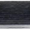 imageDeco 79 Mother of Pearl Shell Handmade Decorative Box Chevron Pattern Decorative Keepsake Boxes with Hinged Lid Set of 2 Storage Boxes 12quot 8quotW GrayBlack