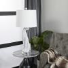 imageDeco 79 Polystone Leopard Room Table Lamp Accent Lamp set of 2 Lamp 13quot x 13quot x 29quot SilverSilver