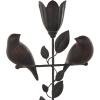 imageDeco 79 Polystone Parrot Decorative Sculpture Home Decor Statue Accent Figurine 3quot x 3quot x 9quot GoldBlack