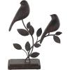 imageDeco 79 Polystone Parrot Decorative Sculpture Home Decor Statue Accent Figurine 3quot x 3quot x 9quot GoldBlack