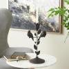 imageDeco 79 Polystone Parrot Decorative Sculpture Home Decor Statue Accent Figurine 3quot x 3quot x 9quot GoldBlack
