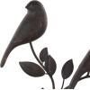 imageDeco 79 Polystone Parrot Decorative Sculpture Home Decor Statue Accent Figurine 3quot x 3quot x 9quot GoldBlack