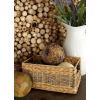 imageDeco 79 Seagrass Handmade Decorative and Functional Storage Basket Basket Organizer with Handles Set of 4 Basket for Storage 16quot 14quot 12quot 10quotW Light Brown