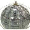 imageDeco 79 Stainless Steel Metal Globe 10quot x 7quot x 11quot SilverSilver