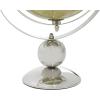 imageDeco 79 Stainless Steel Metal Globe 10quot x 7quot x 11quot SilverYellow