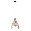 imageDeco 79 59284 Iron Bell Pendant Lamp with Bulb Bronze