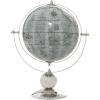 imageDeco 79 Stainless Steel Metal Globe 10quot x 7quot x 11quot SilverBrown