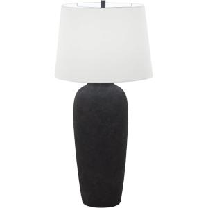 imageDeco 79 Ceramic Room Table Lamp Ombre Accent Lamp with Drum Shade Lamp 15quot x 15quot x 23quot BlackBlack