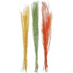 imageDeco 79 Dried Plant Pigeon pea Tall Sticks Natural Foliage Set of 2 7quotW 56quotH Brown6W  57H