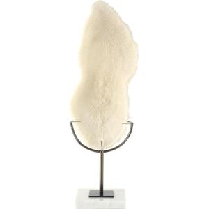 imageDeco 79 Polystone Coral Decorative Sculpture Home Decor Statue with Clear Acrylic Base Accent Figurine 26quot x 8quot x 23quot CreamCONVENIENTLY SIZED