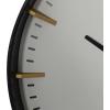 imageCosmoLiving by Cosmopolitan Glass Wall Clock with Gold Accents 20quot x 2quot x 20quot BlackBlackGold