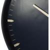 imageCosmoLiving by Cosmopolitan Glass Wall Clock with Gold Accents 20quot x 2quot x 20quot BlackDark Blue