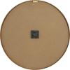 imageCosmoLiving by Cosmopolitan Glass Wall Clock with Gold Accents 20quot x 2quot x 20quot BlackWhite