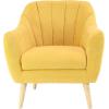 imageDeco 79 38371 Armchair Bright Yellow Light Brown