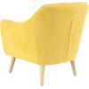imageDeco 79 38371 Armchair Bright Yellow Light Brown