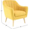 imageDeco 79 38371 Armchair Bright Yellow Light Brown