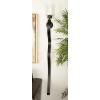 imageDeco 79 Aluminum Metal Textured Wall Sconce with Curved Shape 7quot x 7quot x 31quot GoldBlack