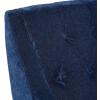 imageDeco 79 Fabric Tufted Accent Chair 29quot x 32quot x 34quot BlueBlue