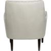 imageDeco 79 Fabric Tufted Accent Chair with Studded Accents 29quot x 32quot x 34quot Beige