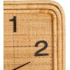 imageDeco 79 Farmhouse Wood Square Wall Clock 24quot x 2quot x 24quot WhiteBrown