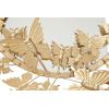 imageDeco 79 Metal Butterfly Room Wall Mirror Oval 3D Entryway Mirror Wall Mounted Mirror 19quot x 5quot x 33quot Gold33L x 19W