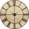 imageDeco 79 Metal Cane Wall Clock 35quot x 3quot x 35quot BrownBrown