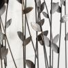 imageDeco 79 Metal Floral Decorative Sculpture Home Decor Statue with Loose Stones Accent Figurine 14quot x 5quot x 31quot Black