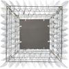 imageDeco 79 Metal Leaf Room Wall Mirror Radial Entryway Mirror Wall Mounted Mirror 30quot x 1quot x 30quot Brown